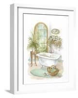 Watercolor Bath in Spa II-Jerianne Van Dijk-Framed Art Print