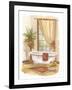 Watercolor Bath in Spice II-Jerianne Van Dijk-Framed Art Print