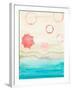 Watercolor Beach Stains I-Gina Ritter-Framed Art Print