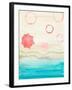 Watercolor Beach Stains I-Gina Ritter-Framed Art Print