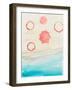 Watercolor Beach Stains II-Gina Ritter-Framed Art Print