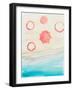 Watercolor Beach Stains II-Gina Ritter-Framed Art Print