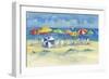 Watercolor Beach-Paul Brent-Framed Art Print