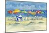 Watercolor Beach-Paul Brent-Mounted Art Print