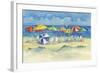 Watercolor Beach-Paul Brent-Framed Art Print