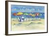 Watercolor Beach-Paul Brent-Framed Art Print