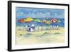 Watercolor Beach-Paul Brent-Framed Art Print