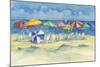 Watercolor Beach-Paul Brent-Mounted Art Print