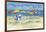 Watercolor Beach-Paul Brent-Framed Art Print