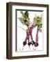 Watercolor Beets-Michael Willett-Framed Art Print