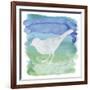 Watercolor Bi4-Erin Clark-Framed Giclee Print