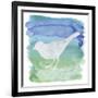 Watercolor Bi4-Erin Clark-Framed Giclee Print