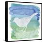 Watercolor Bi4-Erin Clark-Framed Stretched Canvas