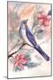 Watercolor Bird-Irina Trzaskos Studio-Mounted Giclee Print