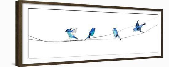 Watercolor Birds 2-Ben Gordon-Framed Giclee Print