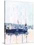 Watercolor Boat Club I-Emma Scarvey-Stretched Canvas