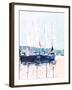 Watercolor Boat Club I-Emma Scarvey-Framed Art Print