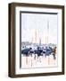 Watercolor Boat Club II-Emma Scarvey-Framed Art Print