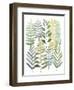 Watercolor Botany I-Megan Meagher-Framed Art Print