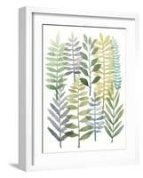 Watercolor Botany I-Megan Meagher-Framed Art Print