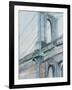 Watercolor Bridge Study I-Ethan Harper-Framed Art Print