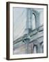 Watercolor Bridge Study I-Ethan Harper-Framed Art Print