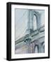 Watercolor Bridge Study I-Ethan Harper-Framed Art Print