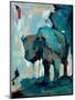 Watercolor Buffalo-Brooke Tangney-Mounted Art Print