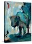 Watercolor Buffalo-Brooke Tangney-Stretched Canvas