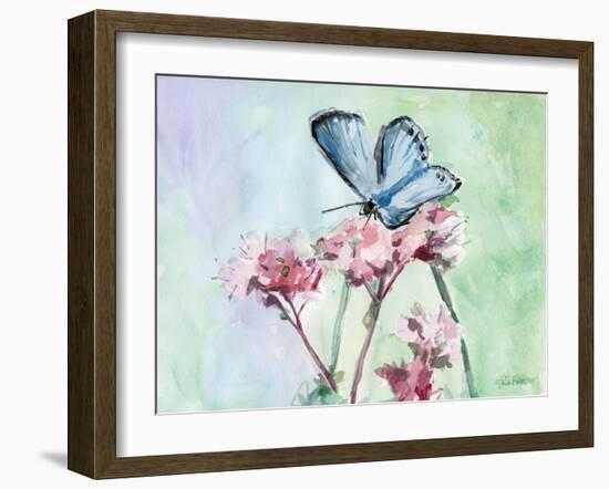 Watercolor Butterfly I-LuAnn Roberto-Framed Art Print