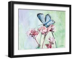 Watercolor Butterfly I-LuAnn Roberto-Framed Art Print