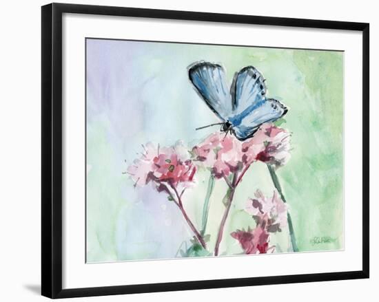 Watercolor Butterfly I-LuAnn Roberto-Framed Art Print