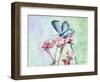 Watercolor Butterfly I-LuAnn Roberto-Framed Art Print