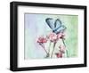 Watercolor Butterfly I-LuAnn Roberto-Framed Art Print