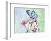 Watercolor Butterfly I-LuAnn Roberto-Framed Art Print