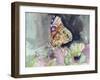 Watercolor Butterfly III-LuAnn Roberto-Framed Art Print