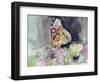 Watercolor Butterfly III-LuAnn Roberto-Framed Art Print