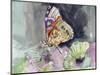 Watercolor Butterfly III-LuAnn Roberto-Mounted Art Print