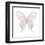 Watercolor Butterfly-Eisfrei-Framed Art Print