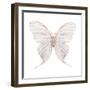 Watercolor Butterfly-Eisfrei-Framed Art Print