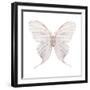 Watercolor Butterfly-Eisfrei-Framed Art Print