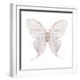 Watercolor Butterfly-Eisfrei-Framed Art Print