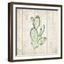 Watercolor Cactus 2-Kimberly Allen-Framed Art Print