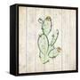 Watercolor Cactus 2-Kimberly Allen-Framed Stretched Canvas