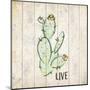 Watercolor Cactus Live-Kimberly Allen-Mounted Art Print