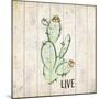 Watercolor Cactus Live-Kimberly Allen-Mounted Art Print