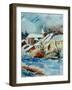 Watercolor Chassepierre-Pol Ledent-Framed Art Print