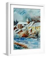 Watercolor Chassepierre-Pol Ledent-Framed Art Print