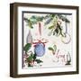 Watercolor Christmas I-Harriet Sussman-Framed Art Print