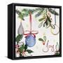 Watercolor Christmas I-Harriet Sussman-Framed Stretched Canvas